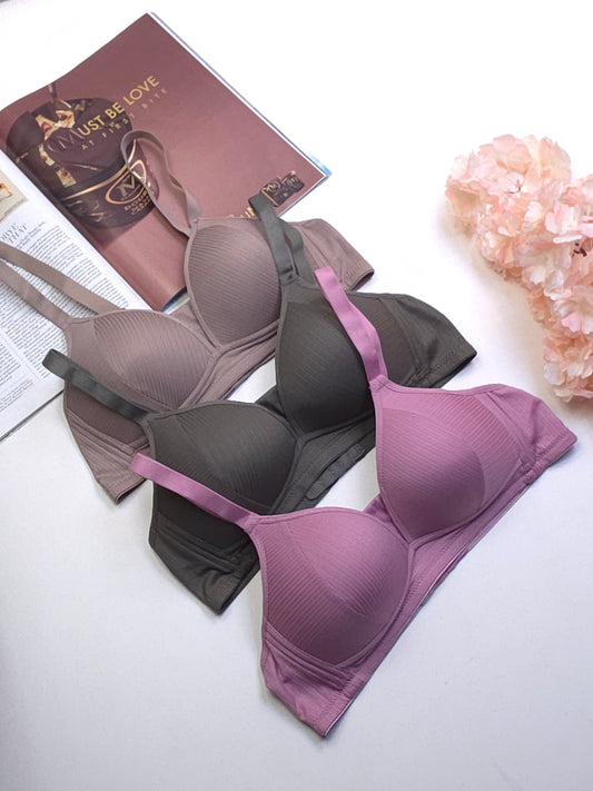 (36-42)b/c Thin Pad Non Wire T Shirt Bra 7866 (072)