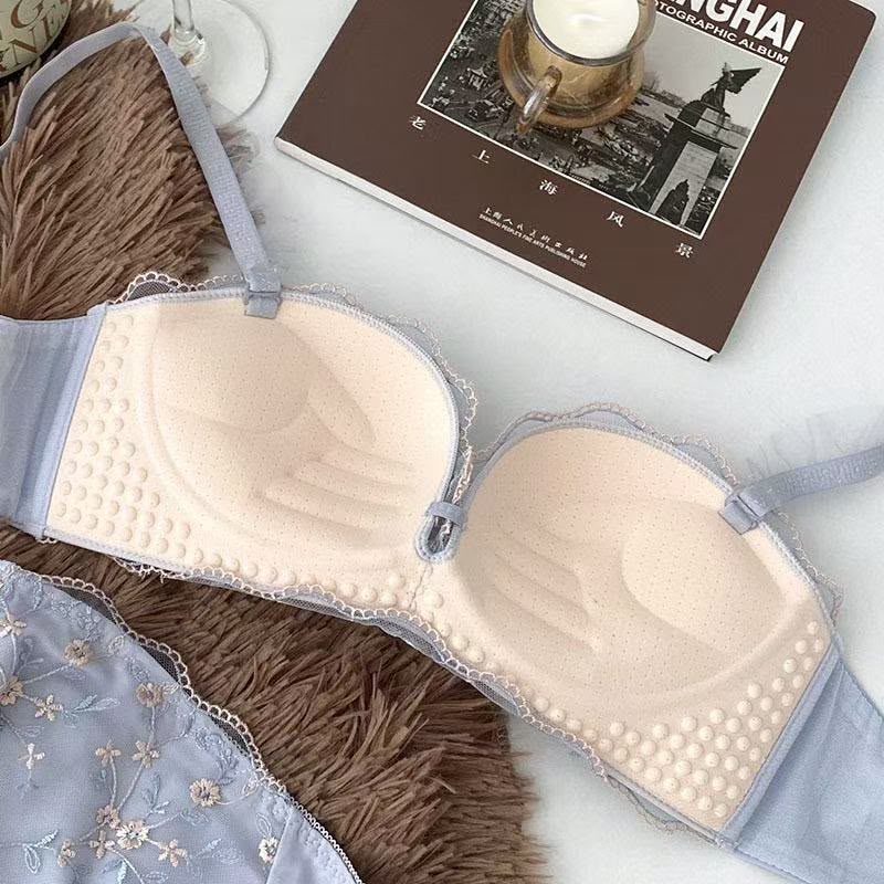 Pinteresty Embroided Bra Pabty Set (163)