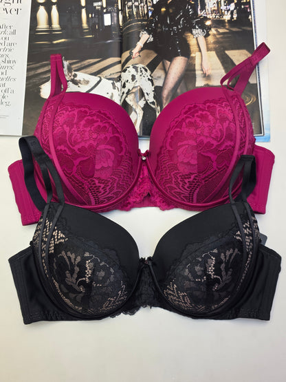(36-42)D Cup Size Light Padded Full Coverage Binny's Bra (172)