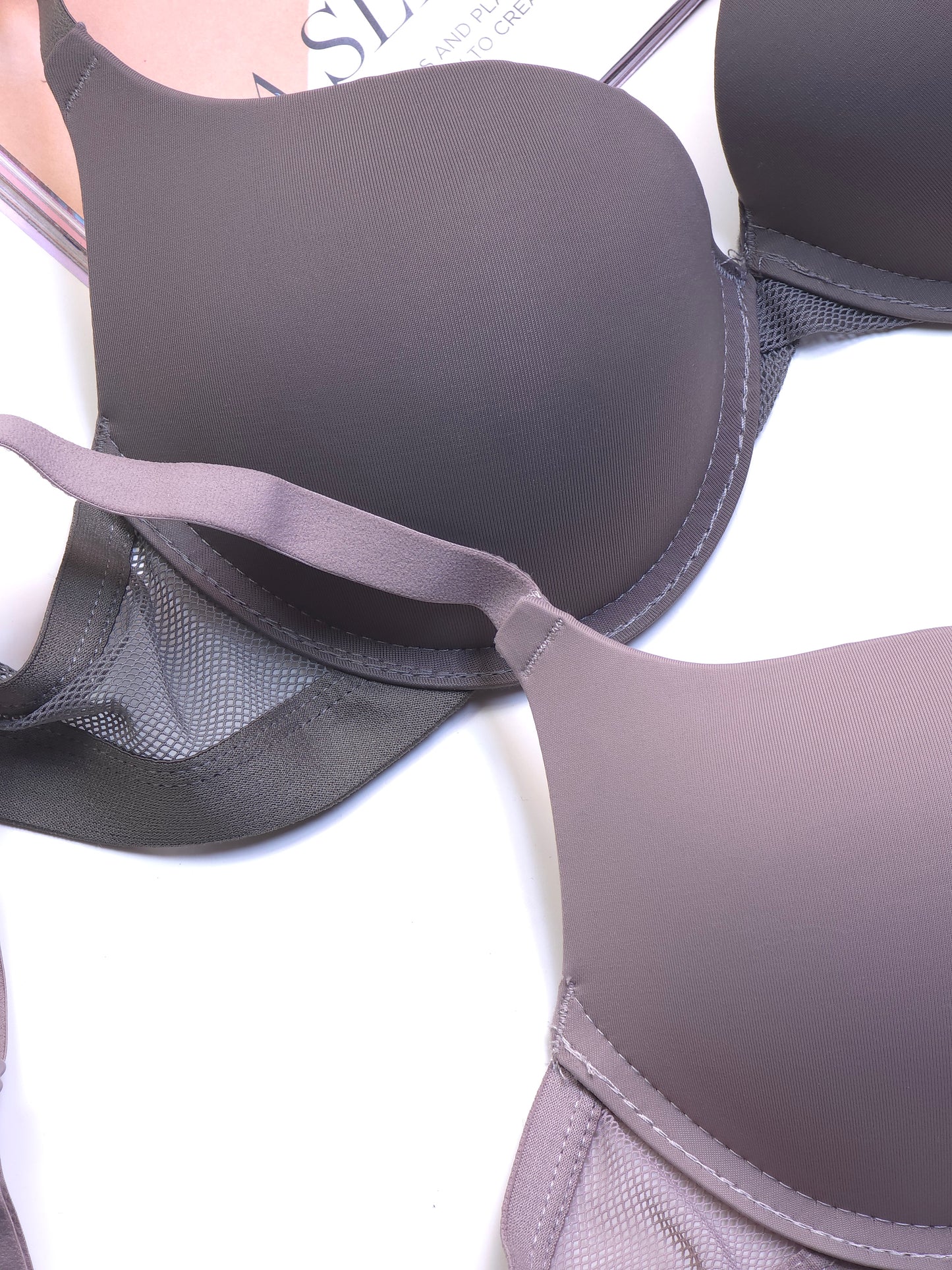 (32-36)B Comfy Padded Pushup Wire Bra (138)