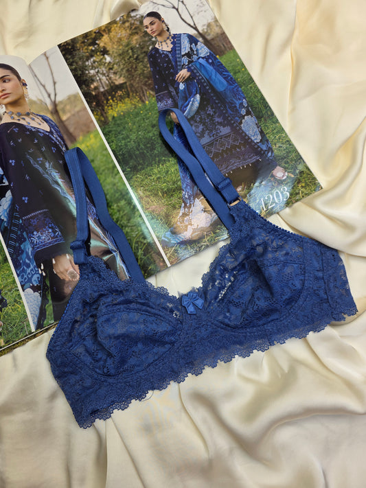 (32-42)b Elegant Cotton Net Bra
