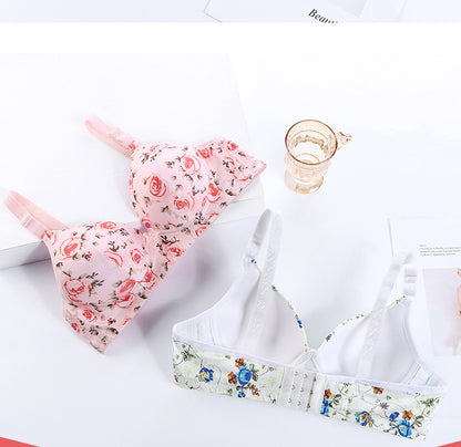 Multi Colour Printed Light Padded Bra