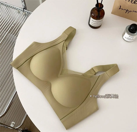 (36-44)size Seamless Lightweight Breathable Lifting Anti Glare Pushup Bra(050)
