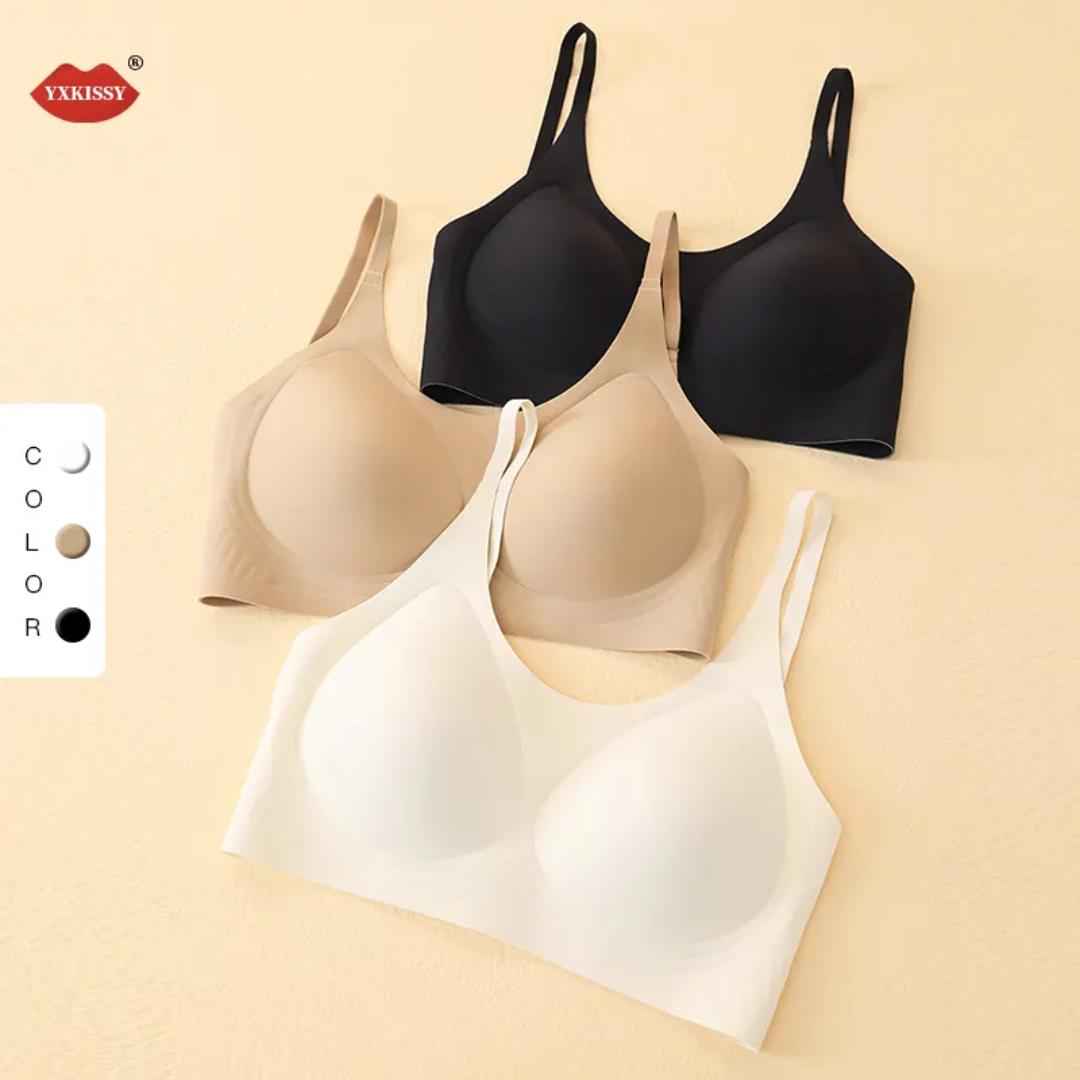 (32-38)b Seamless No Rash Comfort Jelly Bra(316)*