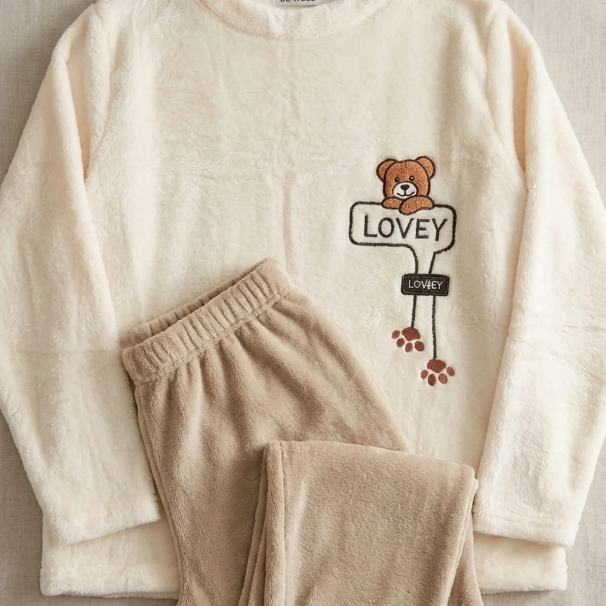 Cute Cozy Fleece 2 Piece Pjs set (RT)