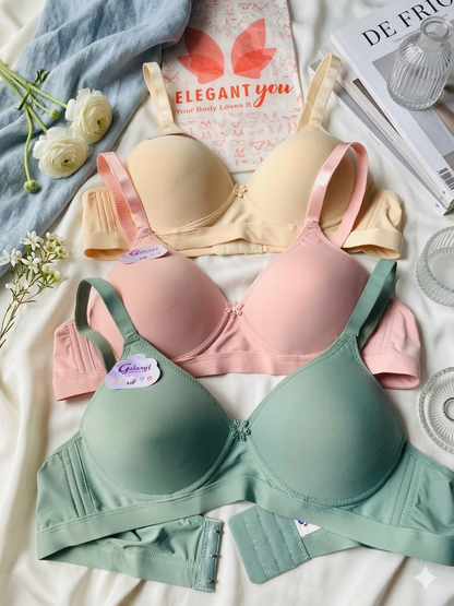(32-38) Pack of 2 Galaxy T Shirt Bra(079)