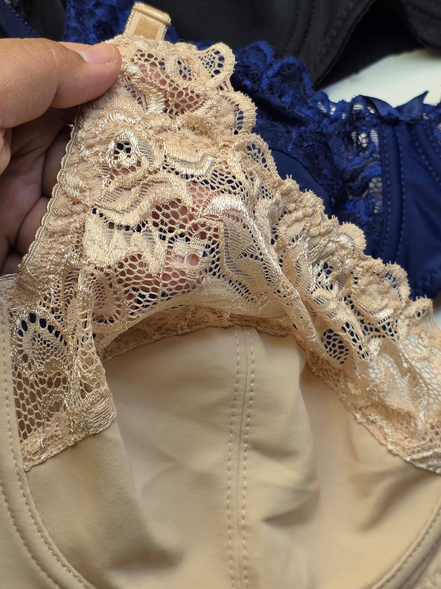 (38-44)D Beautiful Lacy Underwire Bra*