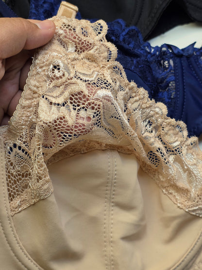 (38-44)D Beautiful Lacy Underwire Bra*