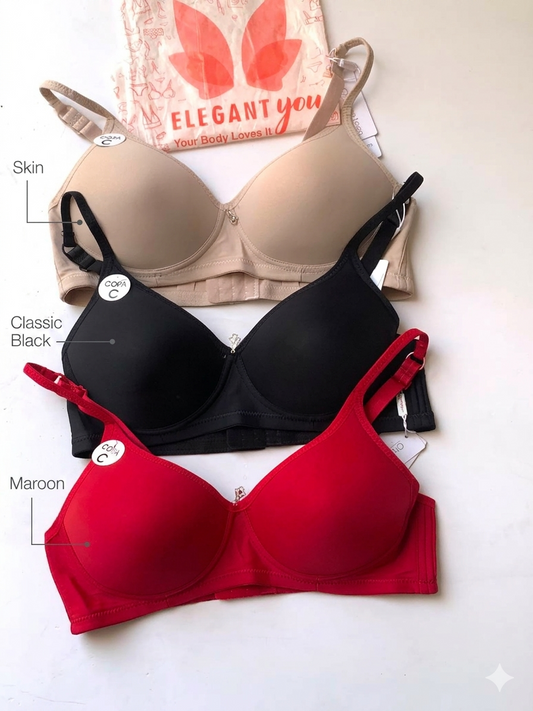 Full Coverage Thin Pad T-Shirt Bra