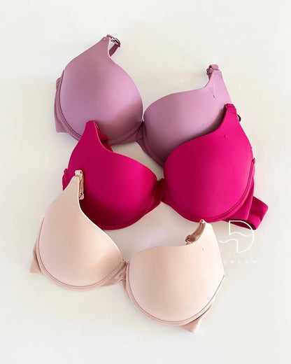 (32-36)b Seamless Padded Pushup Wire Bra (138)