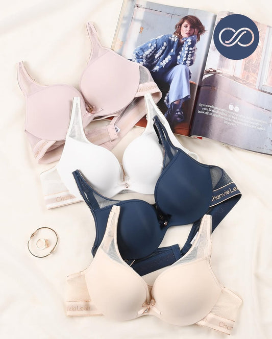 Chanvie Leen Soft Double Padded Pushup Wire Bra