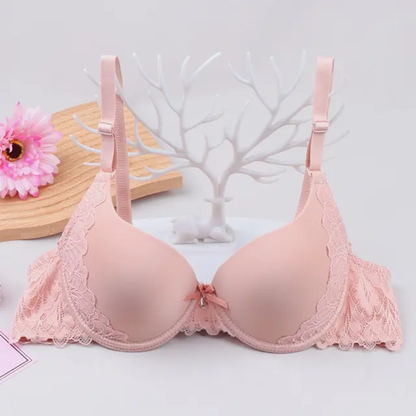 (32-36)b Padded Pushup Lacy Straps Bra(137)