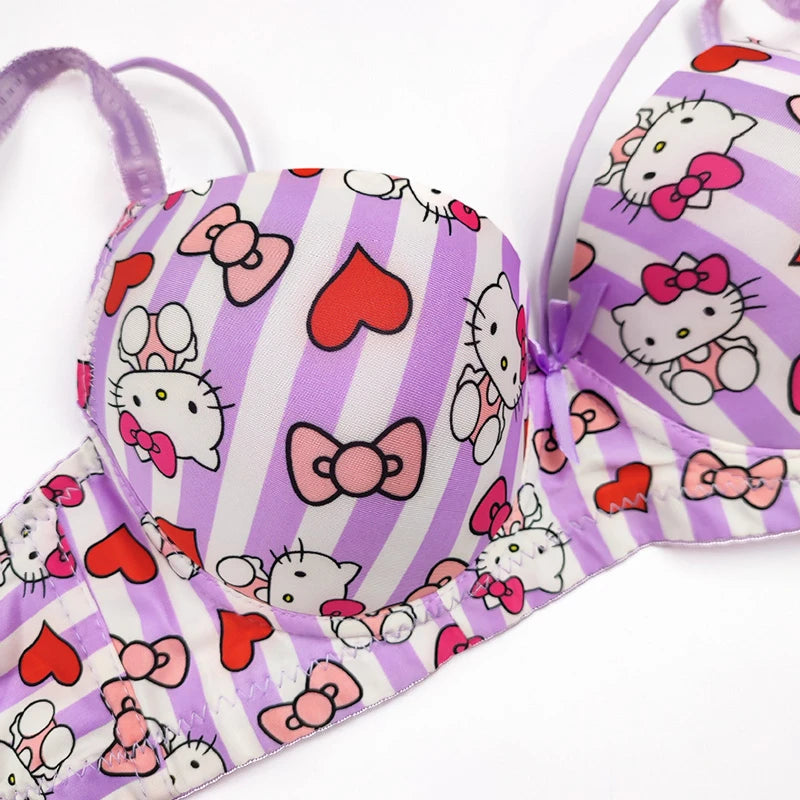 (36-42)b/c  size Hello Kitty Daily-wear Push-up Bra(144)