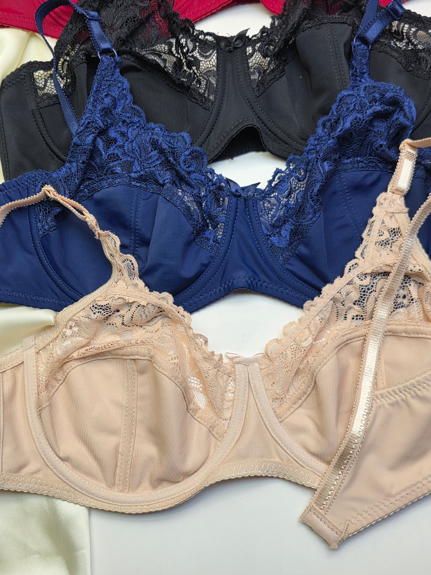 (38-44)D Beautiful Lacy Underwire Bra*