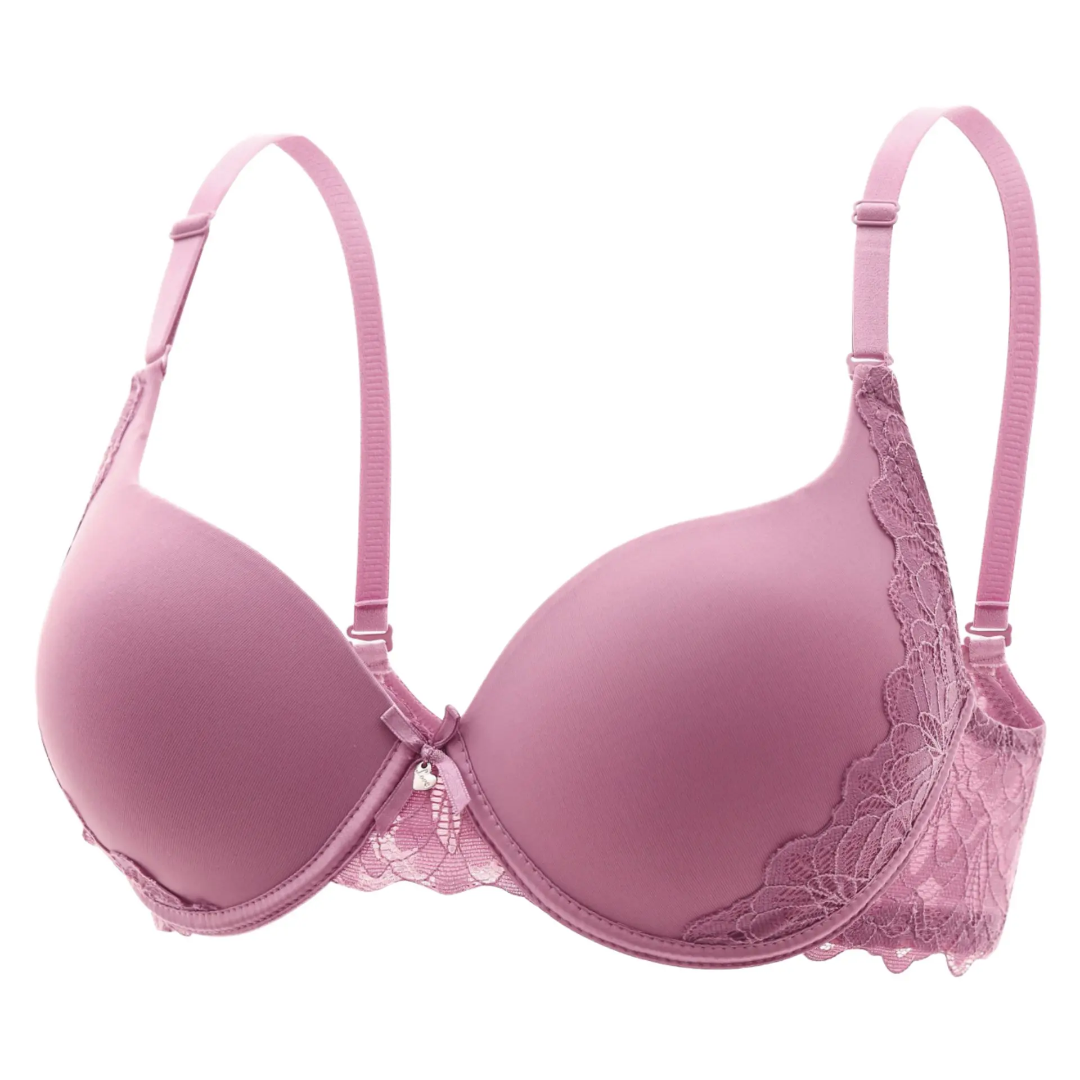 (32-36)b Padded Pushup Lacy Straps Bra(137)