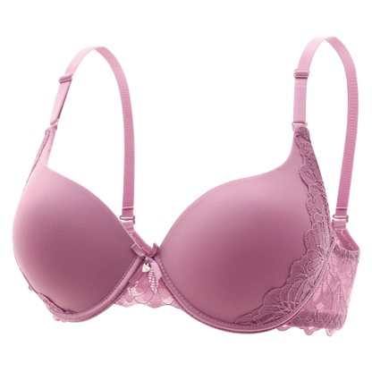 (32-36)b Padded Pushup Lacy Straps Bra(137)