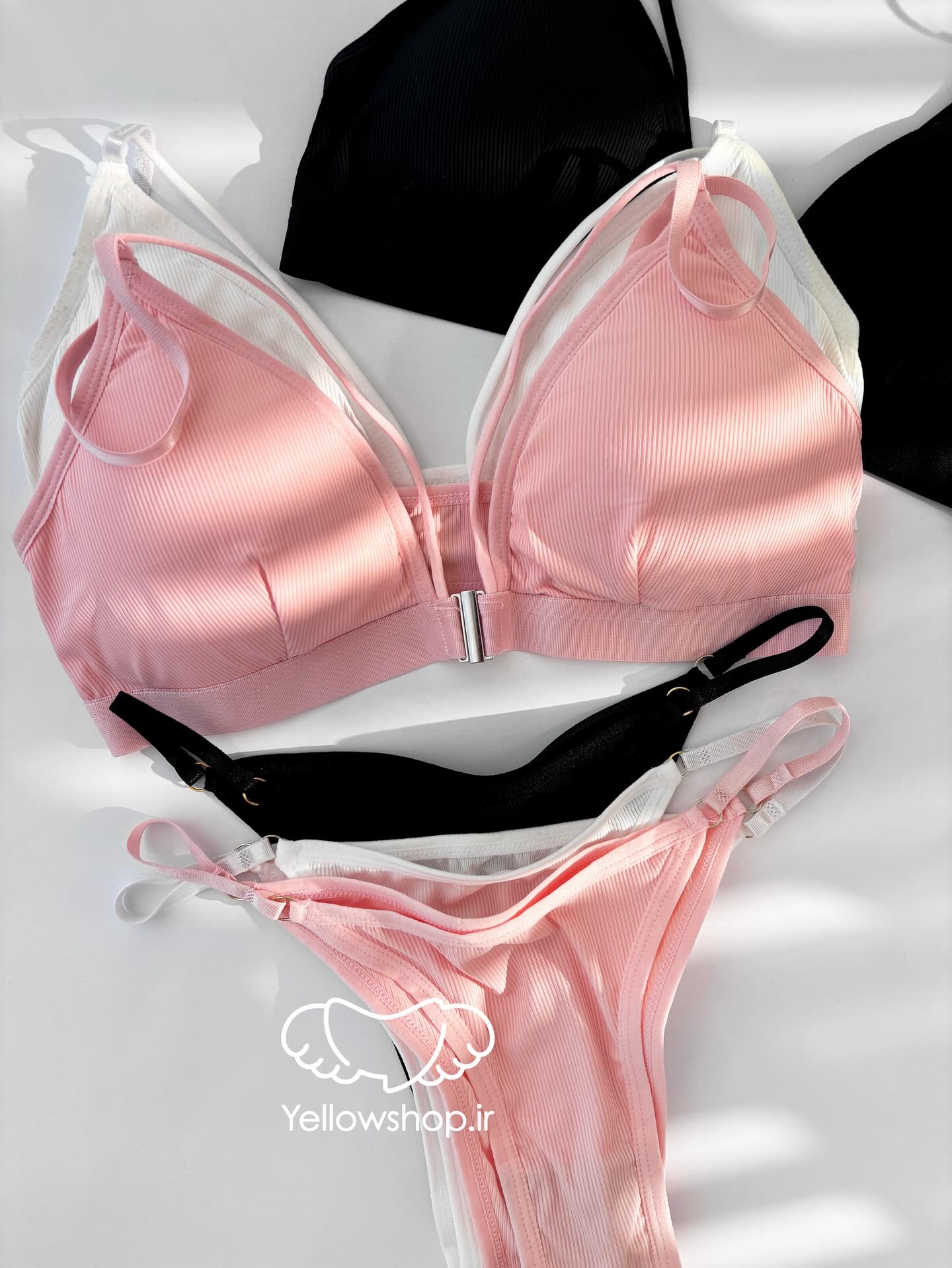 Front Buckle Bikini Set(38-40)(1806)(010)