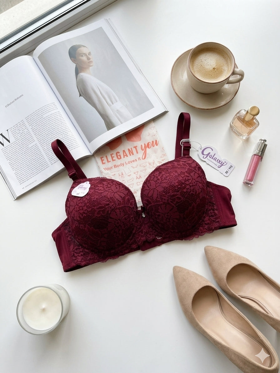 (38-48)C Plus Size Wired Bra (100)