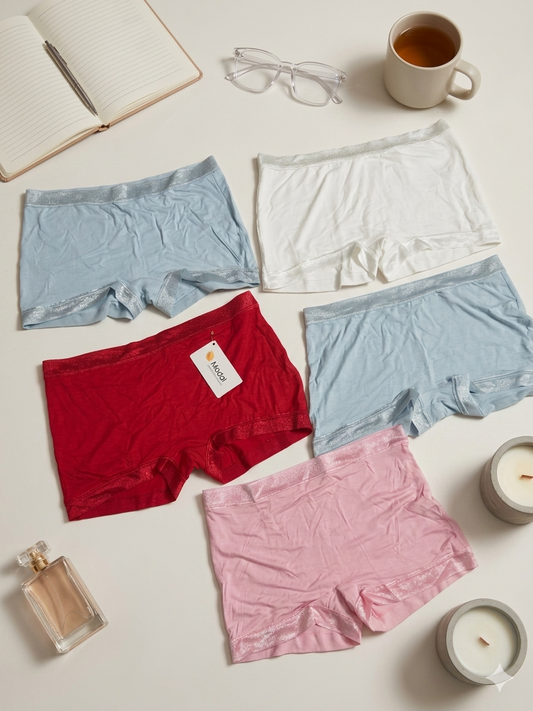 Women Strechable Summers Boxers