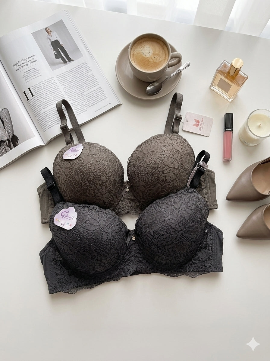 (38-48)C Plus Size Wired Bra (100)