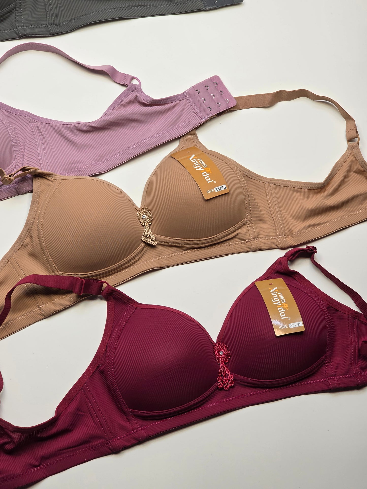 (34-38)b Round cup T shirt Bra (068)