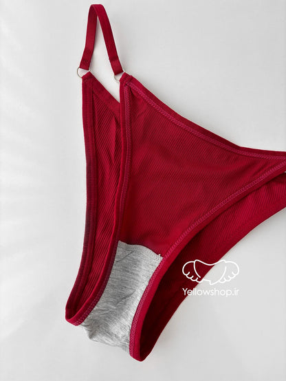 Front Buckle Bikini Set(38-40)(1806)(010)