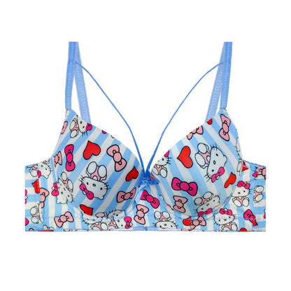 (36-42)b/c  size Hello Kitty Daily-wear Push-up Bra(144)