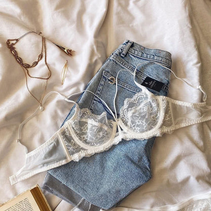 Elegant Lacy Bra & Panty Pair