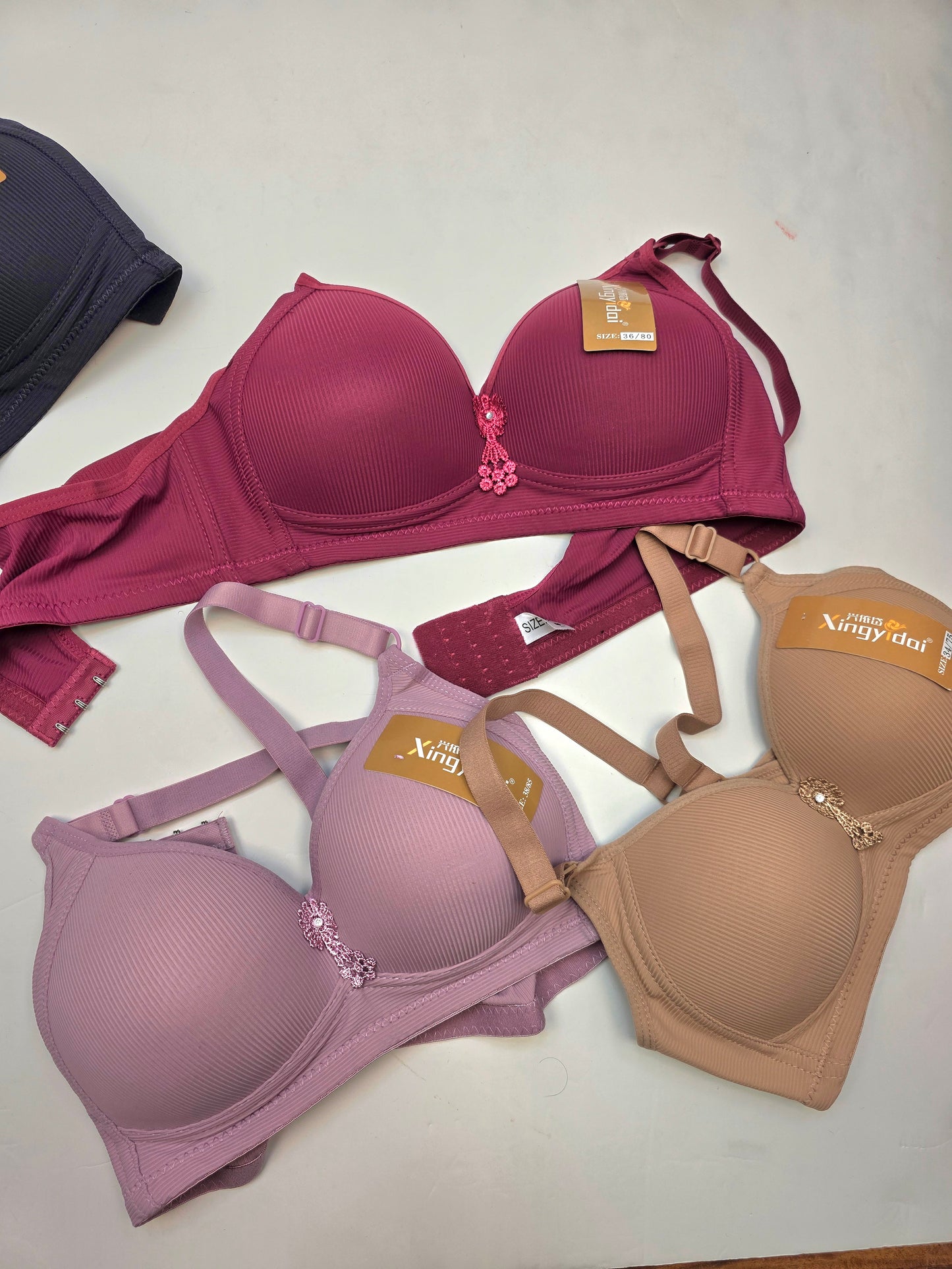 (34-38)b Round cup T shirt Bra (068)