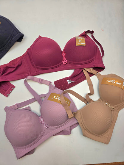 (34-38)b Round cup T shirt Bra (068)