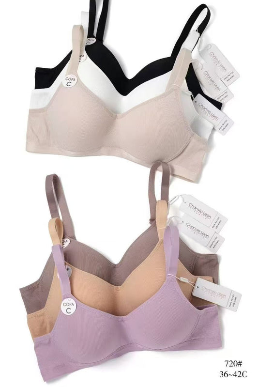 All Day Comfort Full Coverage Thin Padded Non Wired Bra(163)