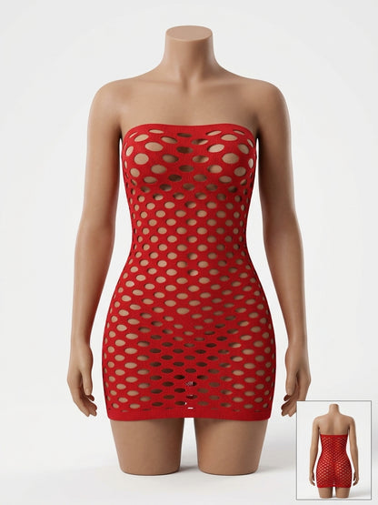 Half Body Mesh Stocking 8927