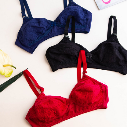 (32-48)b/c Soft Chicken Cotton Daily Wear Bra(225)