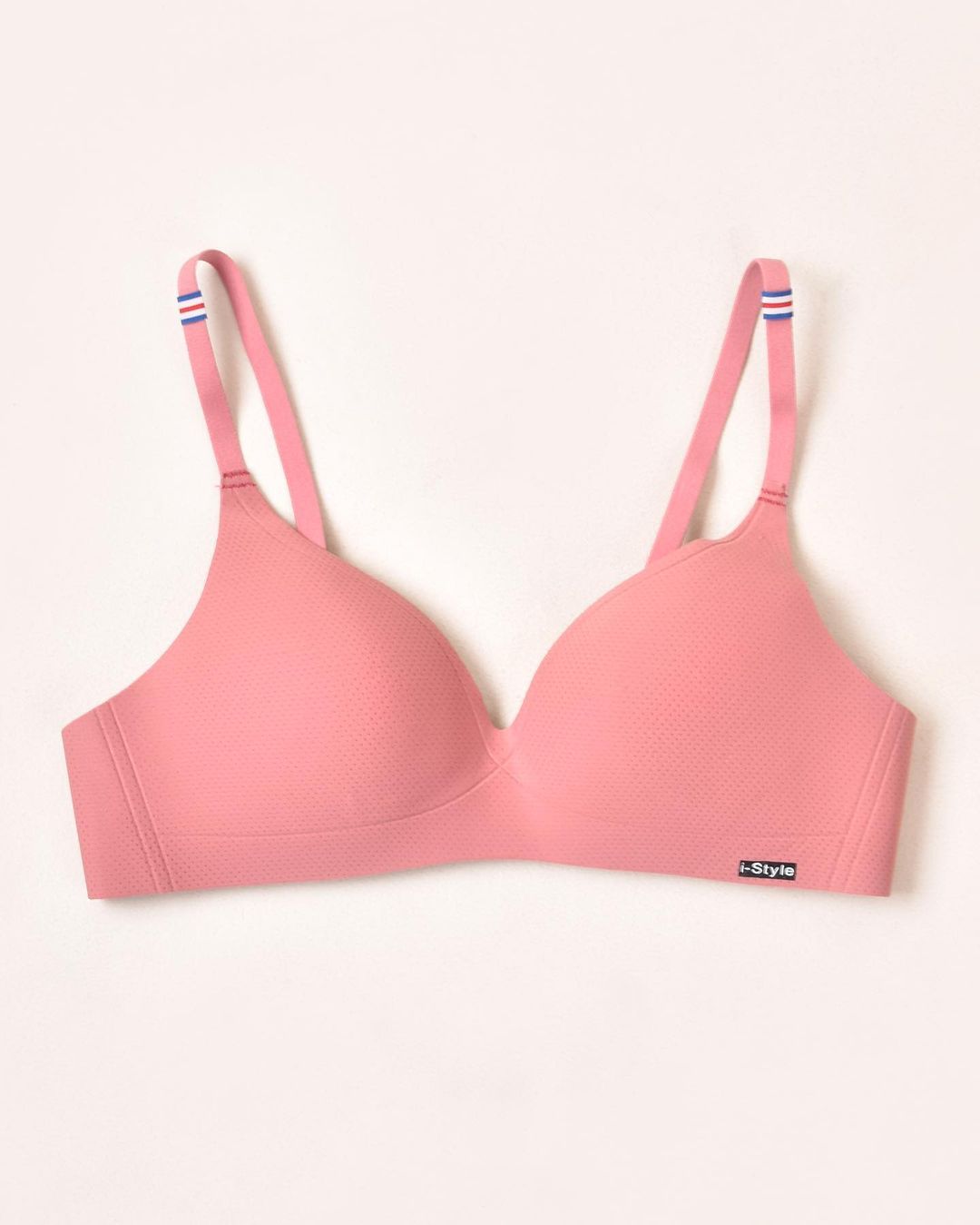 Seamless one-piece ultra thin wire free bra