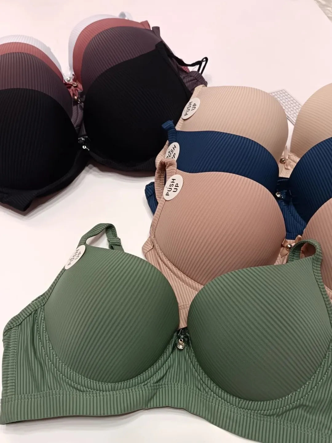 (34-40)B Premium Range Double  Padded Push-up Wired Bra (175)