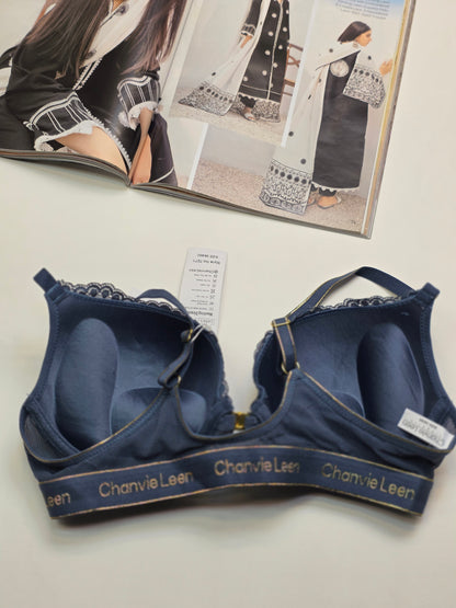 (38-42)C Lacy Sassy Front Buckle Double Padded Full Coverage Bra(173)