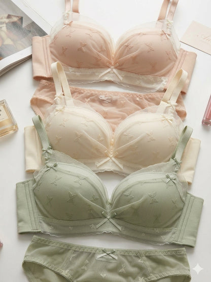(34-38)b Beautiful lace design Soft Padded  Non Wired padded (F-2)^