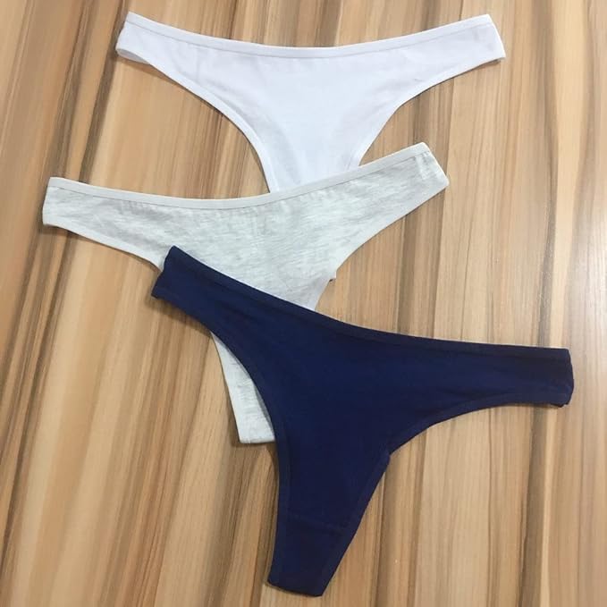 L/XL Soft Cotton Thong Underwear